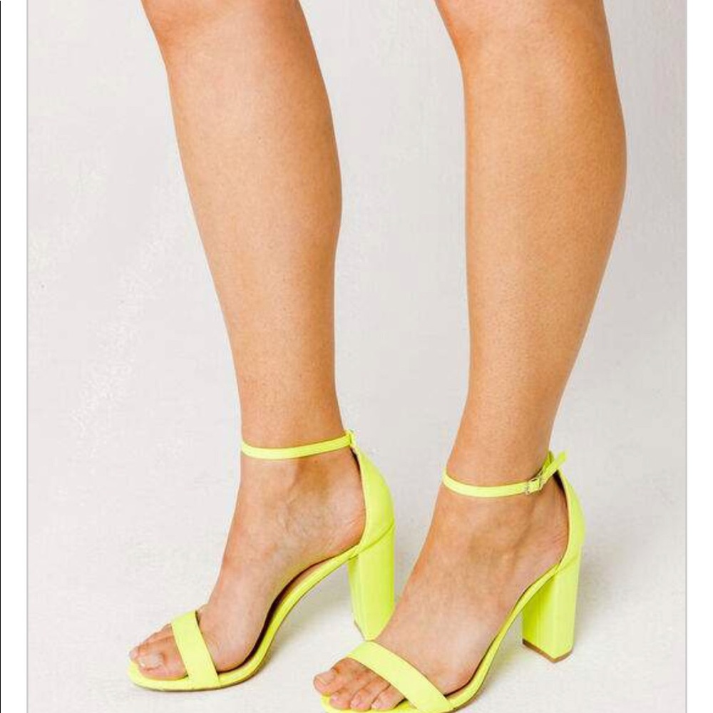 WILD DIVA NEON HEELS